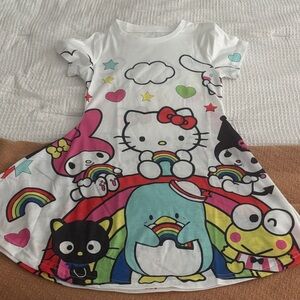 Hello kitty dress girls